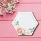 Blush Floral Paper Dessert Plates 24 Count Elegant Bridal Shower Party Plates 7 1/4 Inch